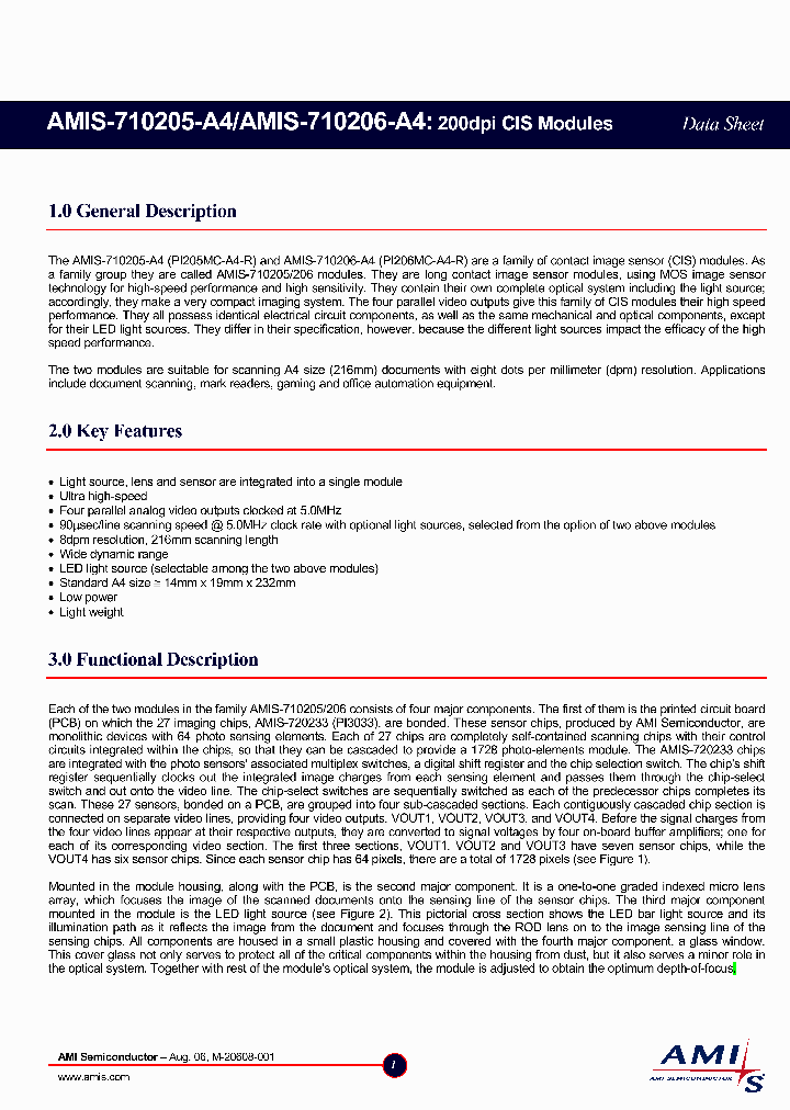AMIS-710205_5962091.PDF Datasheet