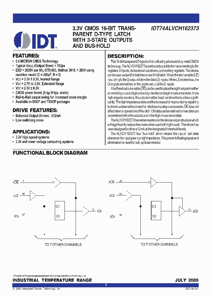 74ALVCH162373PAG_5962723.PDF Datasheet