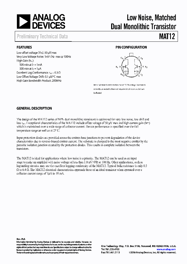 MAT12_5964640.PDF Datasheet