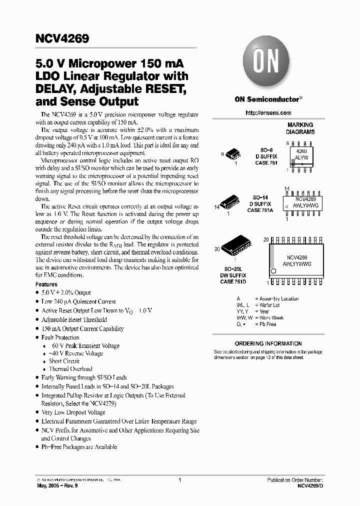 NCV4269_5962203.PDF Datasheet