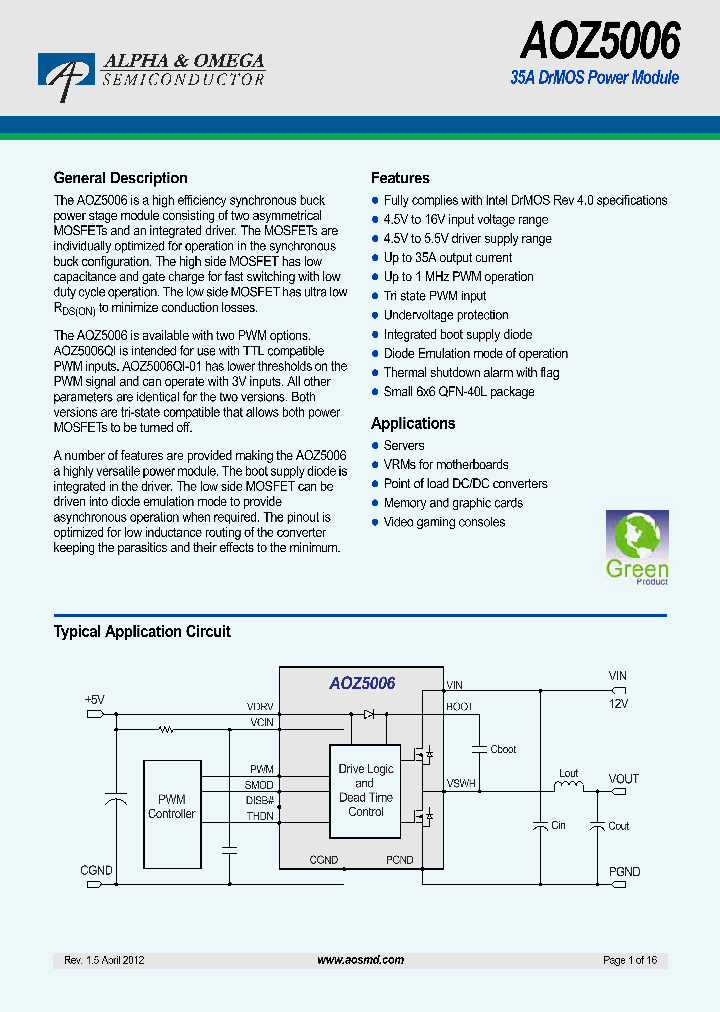 AOZ5006_5965271.PDF Datasheet