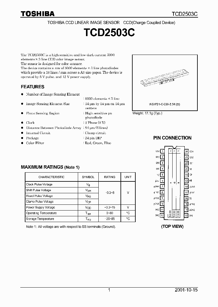 TCD2503C_5965734.PDF Datasheet