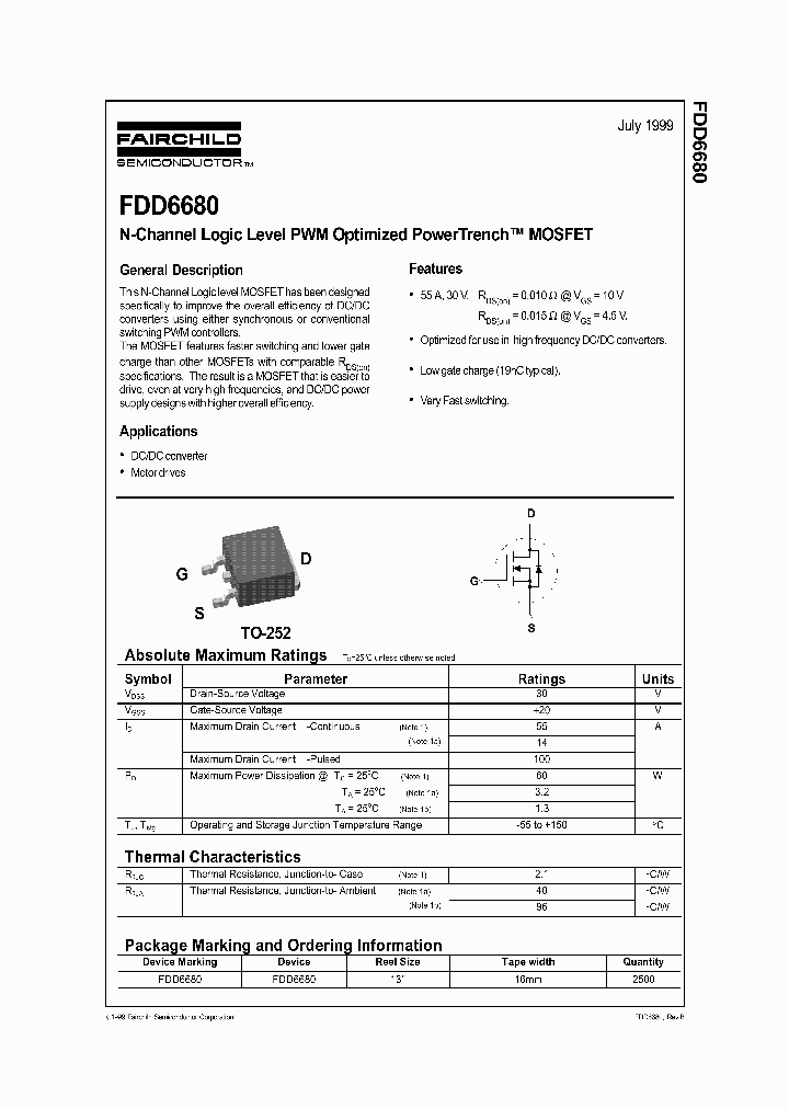 FDD6680_5967746.PDF Datasheet
