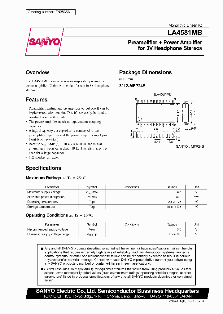 LA4581MB_5968474.PDF Datasheet