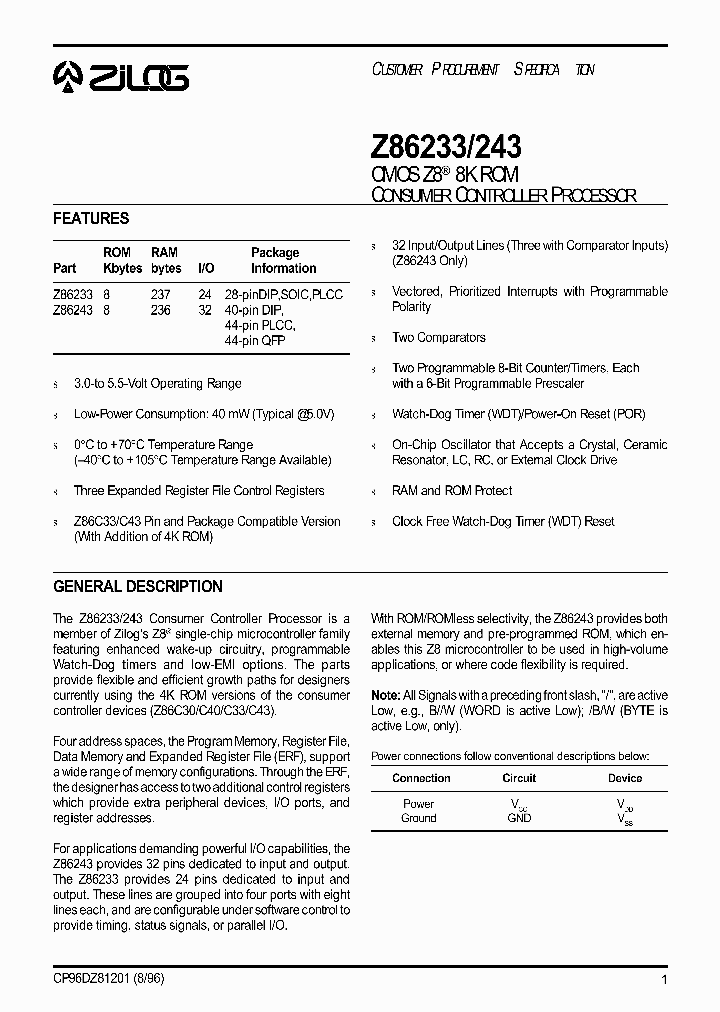 Z86243_5974231.PDF Datasheet