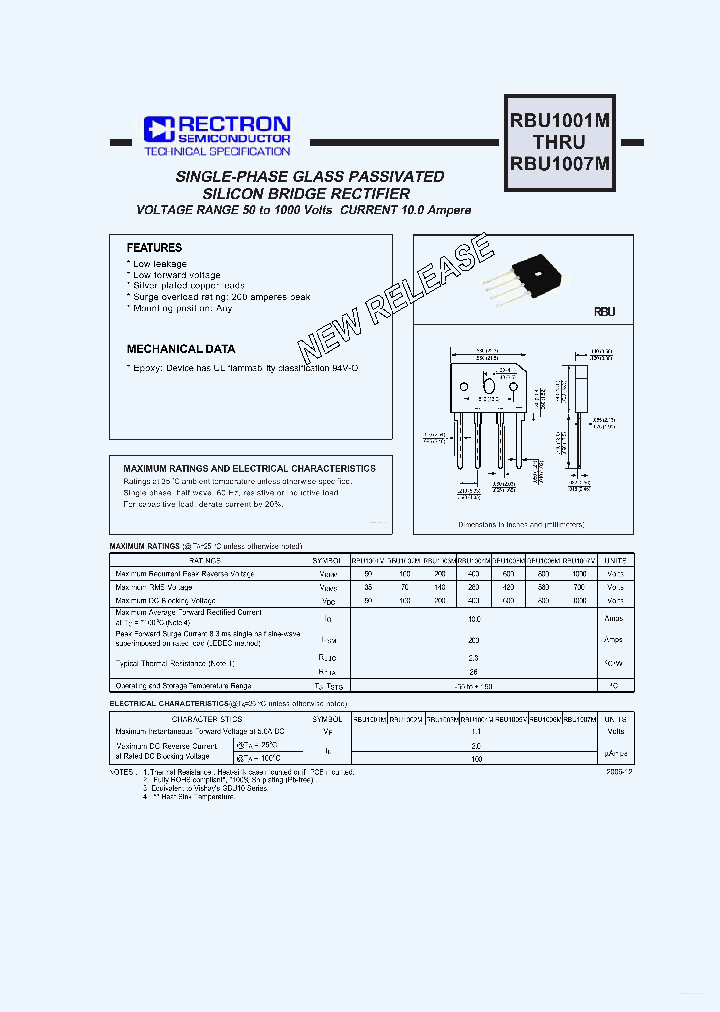 RBU1001M_5975226.PDF Datasheet