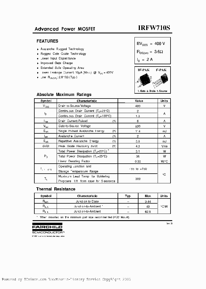 IRFW710S_5976638.PDF Datasheet