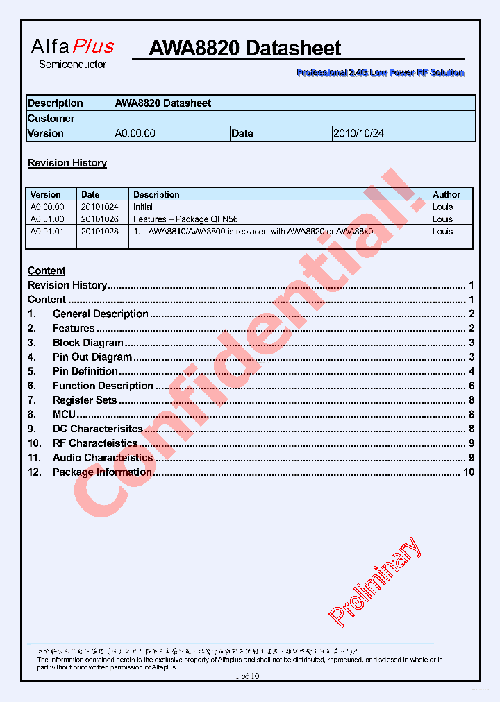AWA8820_5989324.PDF Datasheet