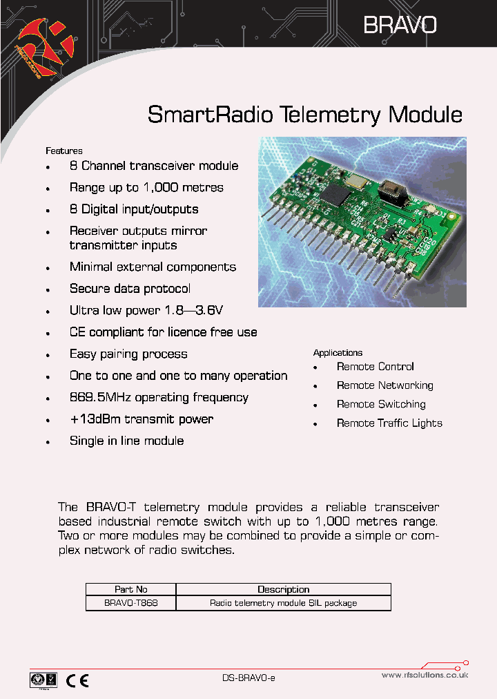 DS-BRAVO-E_5998891.PDF Datasheet