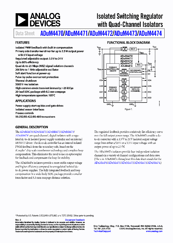 ADUM4471ARIZ_5999362.PDF Datasheet