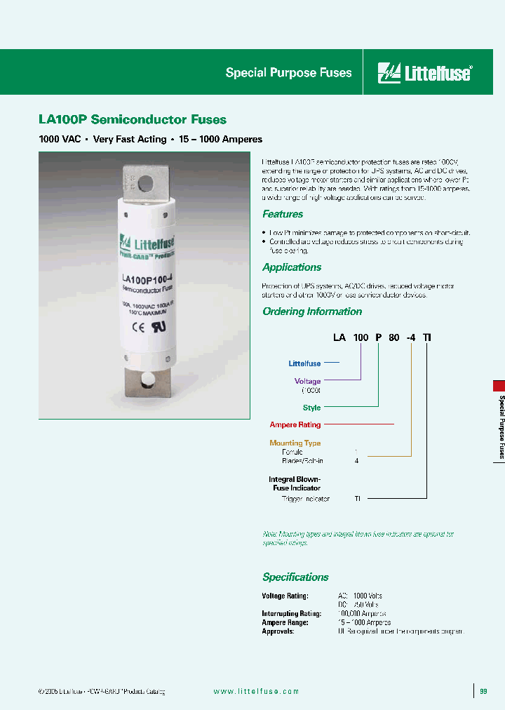 LA100P500-4TI_6003379.PDF Datasheet