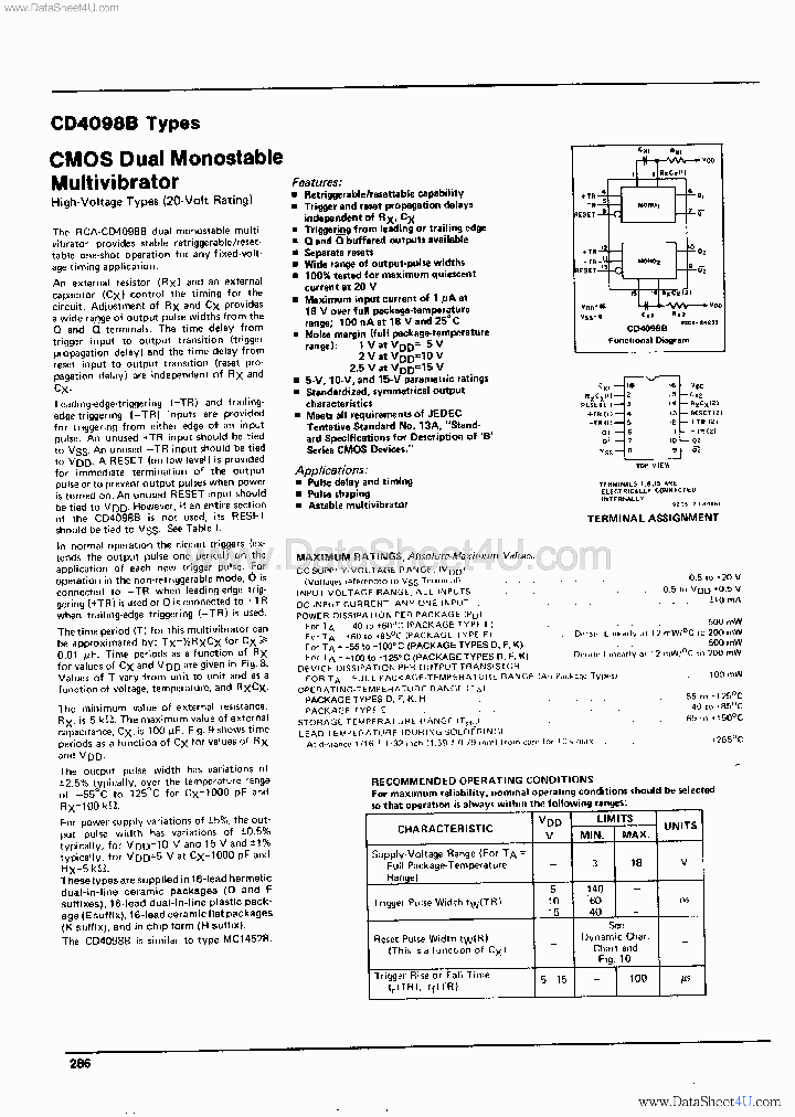 CD4098B_6007704.PDF Datasheet