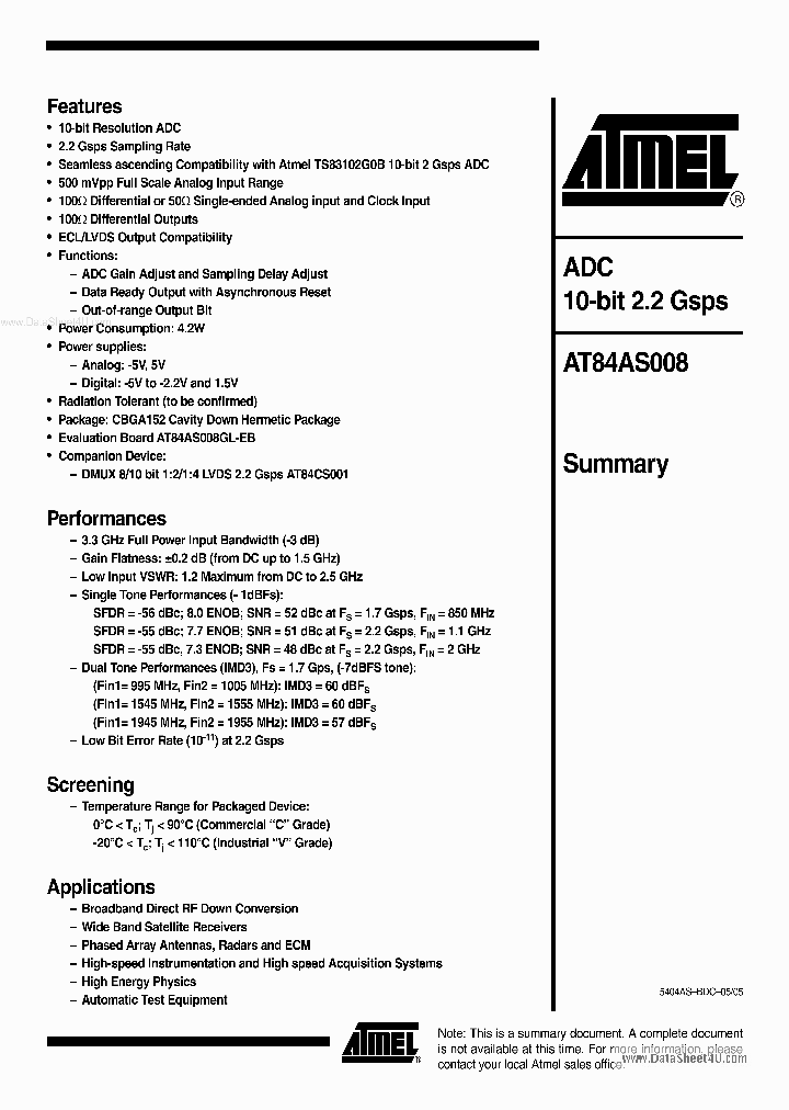 AT84AS008_6007921.PDF Datasheet