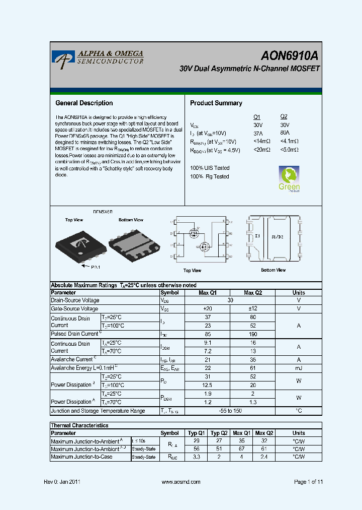 AON6910A_6010345.PDF Datasheet
