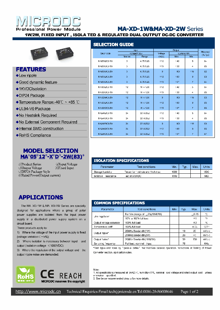 MA0512XD-1W_6013618.PDF Datasheet