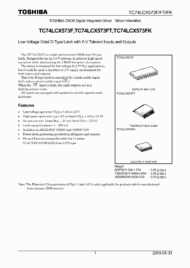 TC74LCX573FK10_6019282.PDF Datasheet
