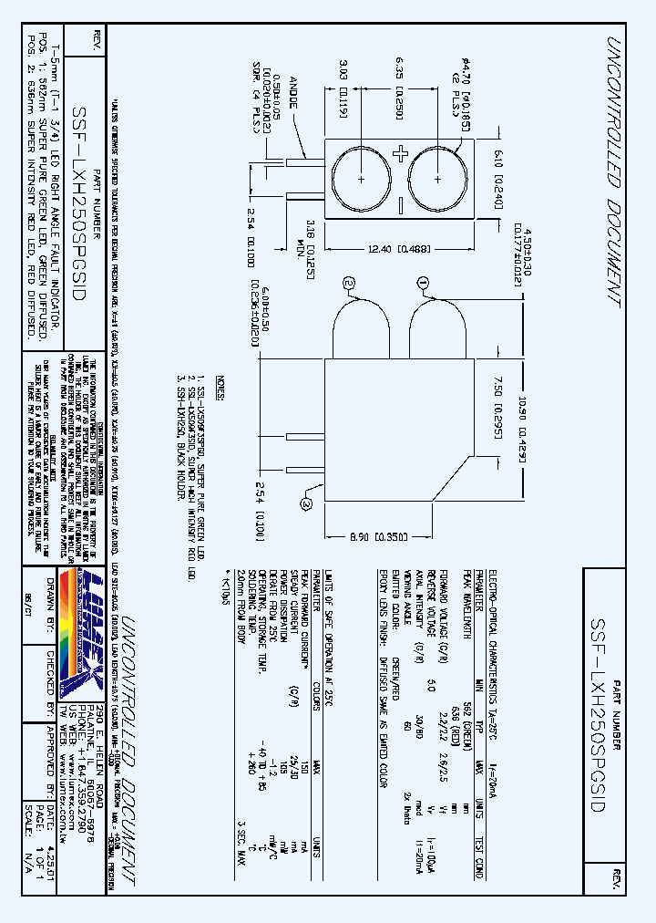 SSF-LXH250SPGSID_6018443.PDF Datasheet