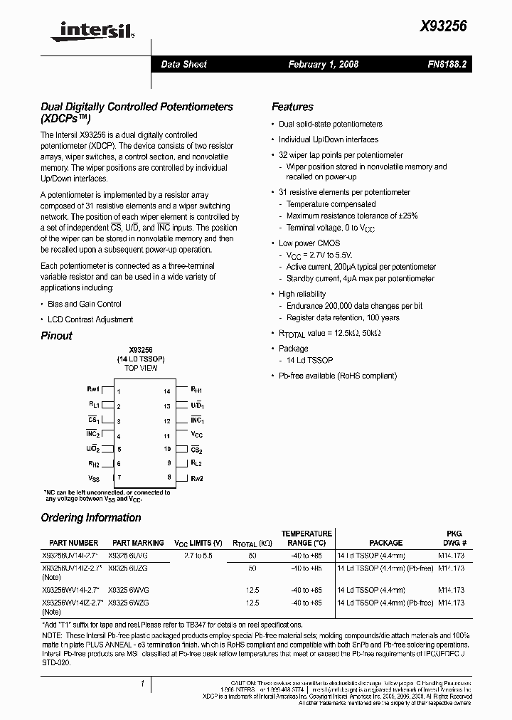 X93256WV14I-27T1_6011879.PDF Datasheet