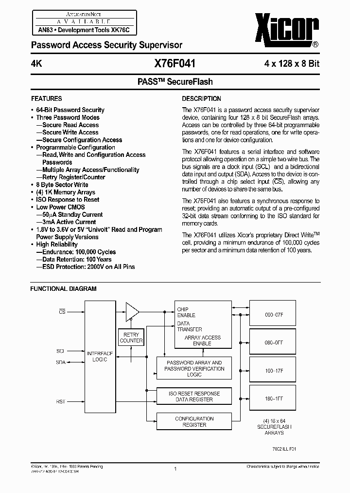 X76F041PE_6024081.PDF Datasheet