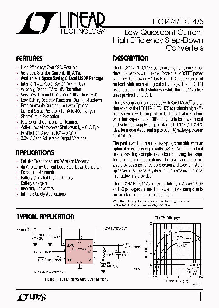 LTC1474CMS8-33_6032391.PDF Datasheet