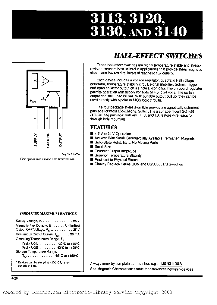 UGN3130LT_6039070.PDF Datasheet