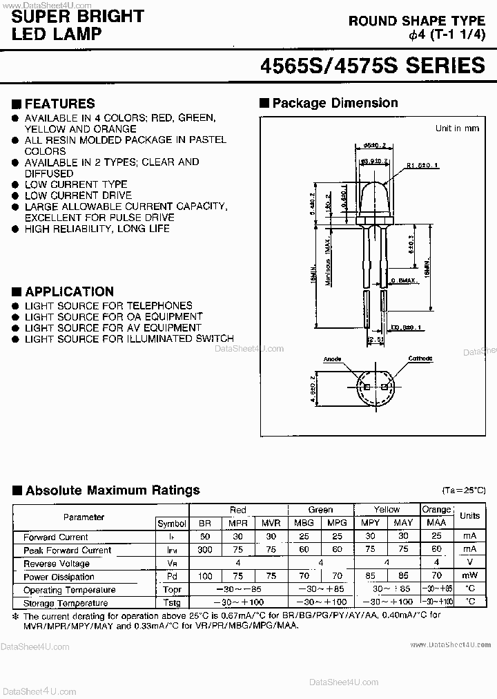 MAA4575S_6046941.PDF Datasheet