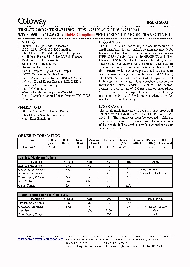 TRSL-73120CG_6046878.PDF Datasheet