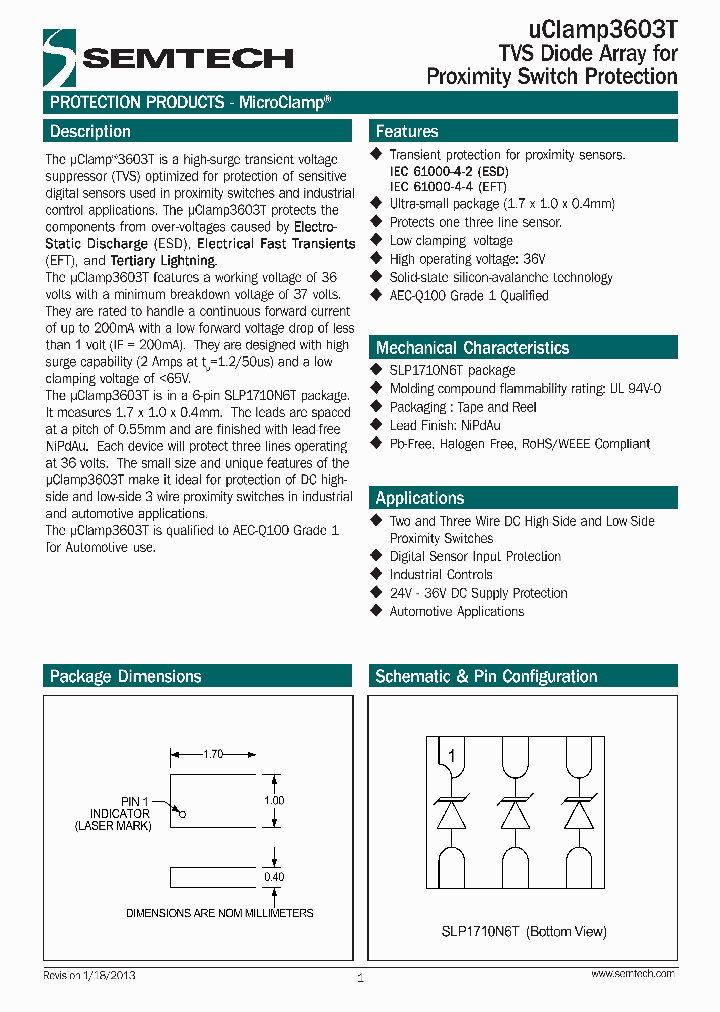 UCLAMP3603T_6049296.PDF Datasheet