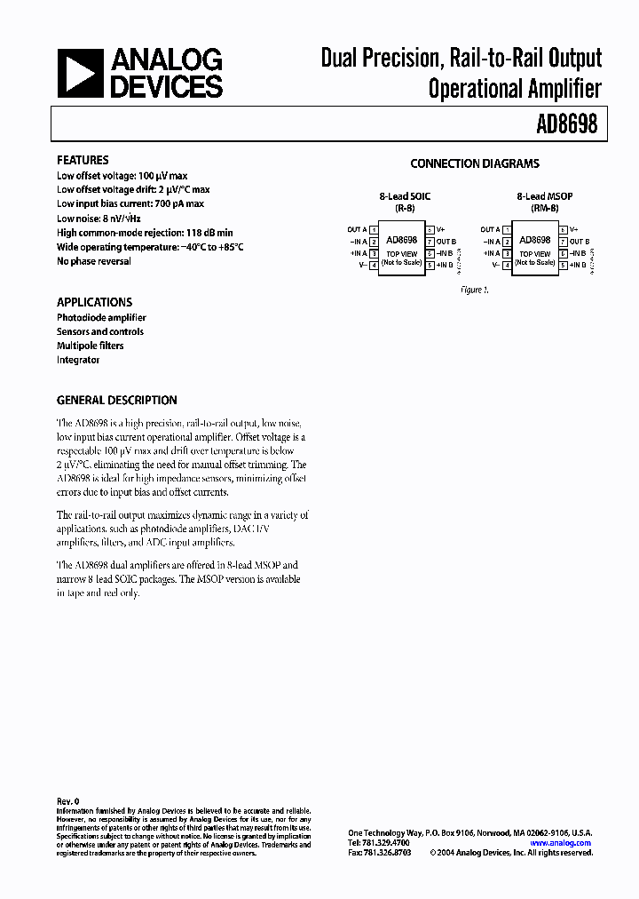 AD8698AR-REEL7_6044188.PDF Datasheet