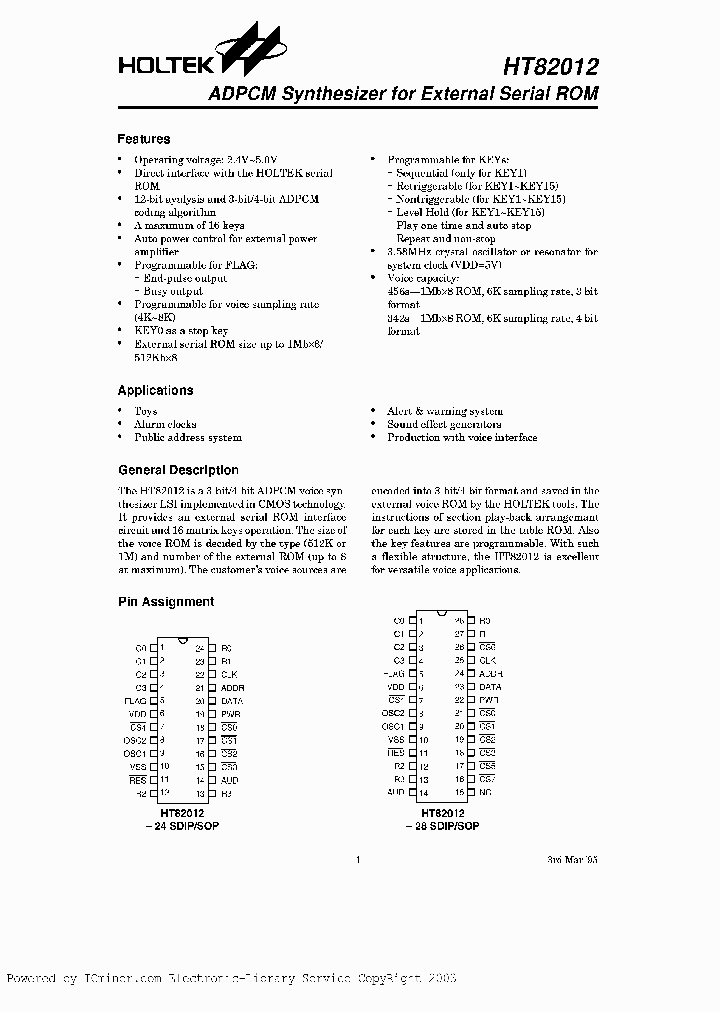 HT8201224SDIP_6054195.PDF Datasheet