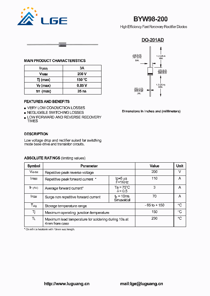 BYW98-200_6062558.PDF Datasheet