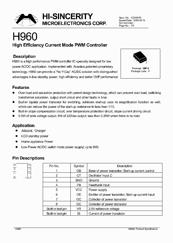 H960_6064280.PDF Datasheet