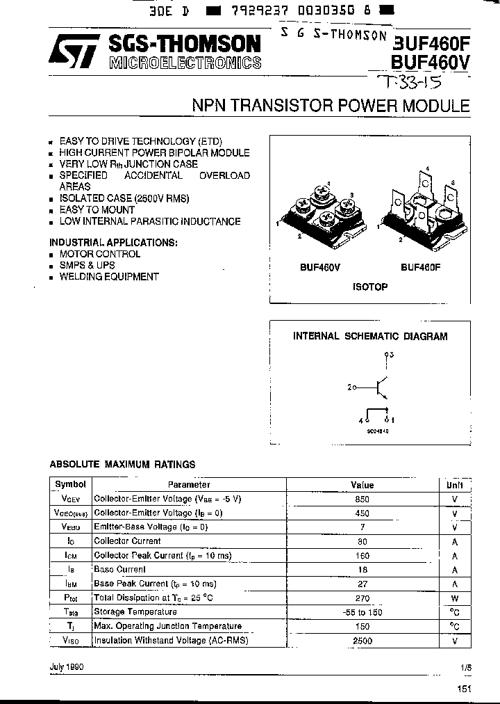BUF460F_6063153.PDF Datasheet