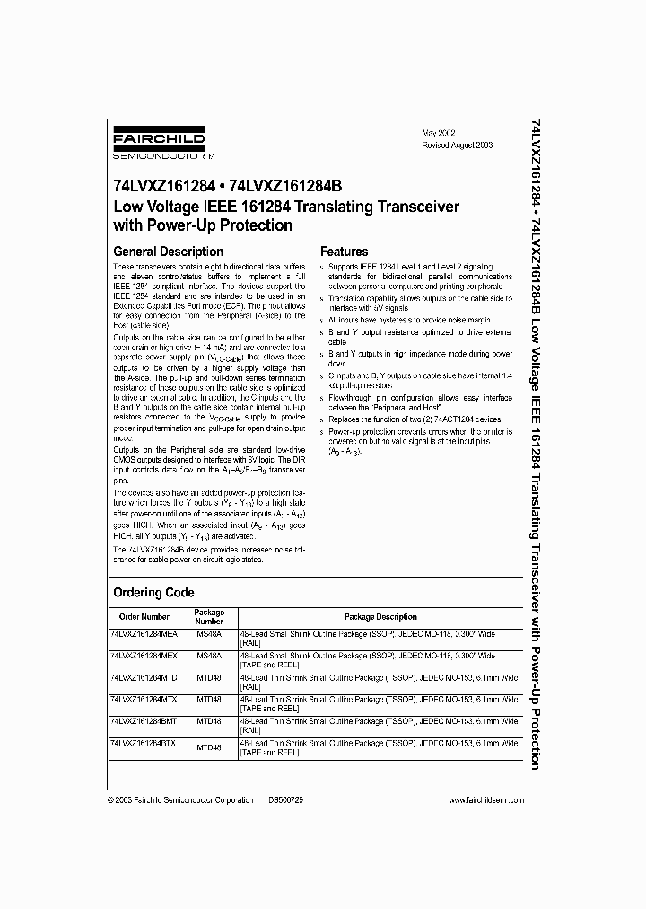 74LVXZ161284MEA_6063782.PDF Datasheet