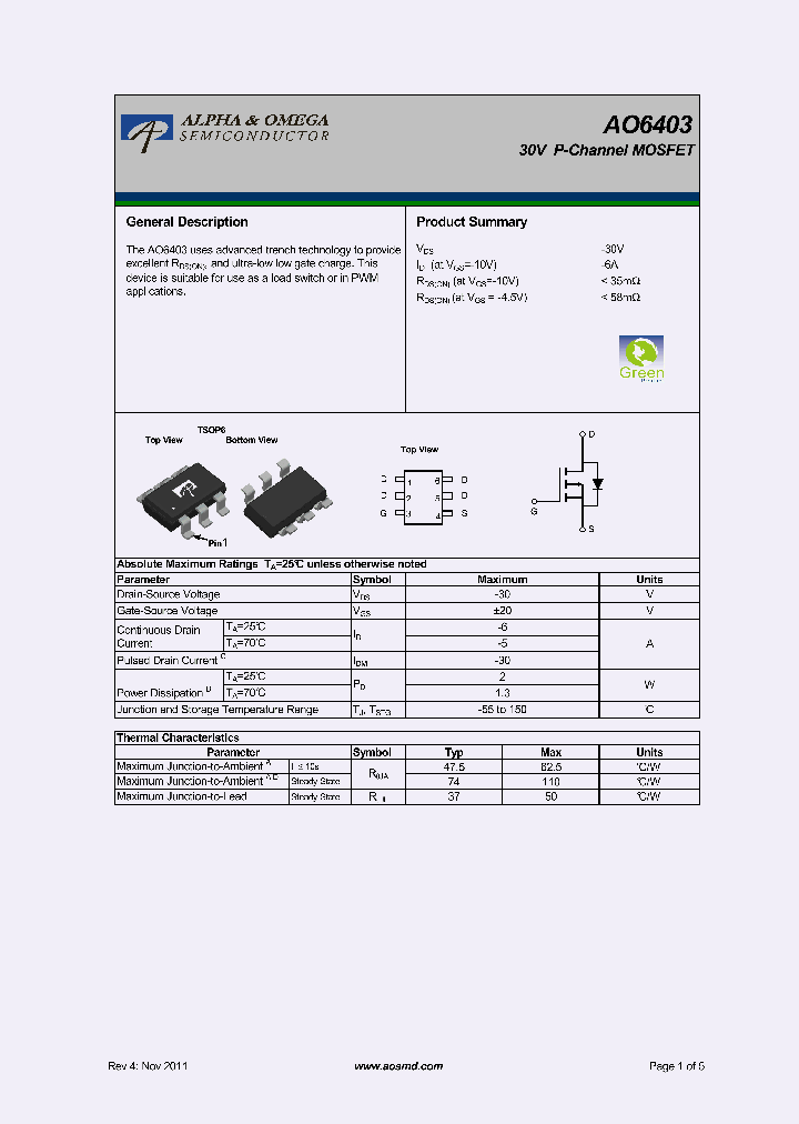 AO6403_6071834.PDF Datasheet