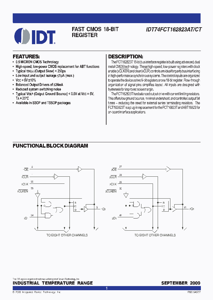 74FCT162823CTPV_6075673.PDF Datasheet