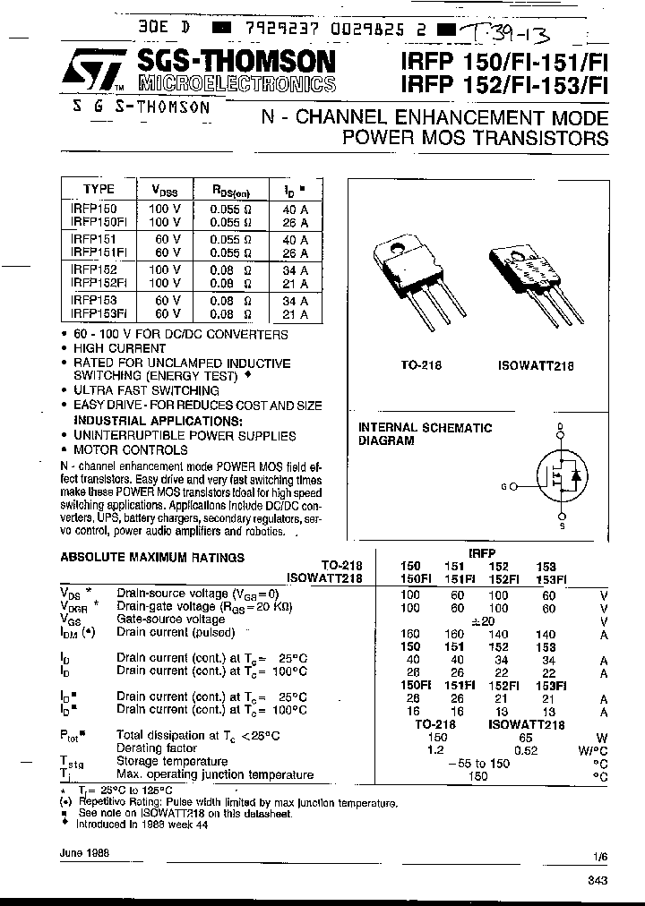 IRFP152FI_6075248.PDF Datasheet