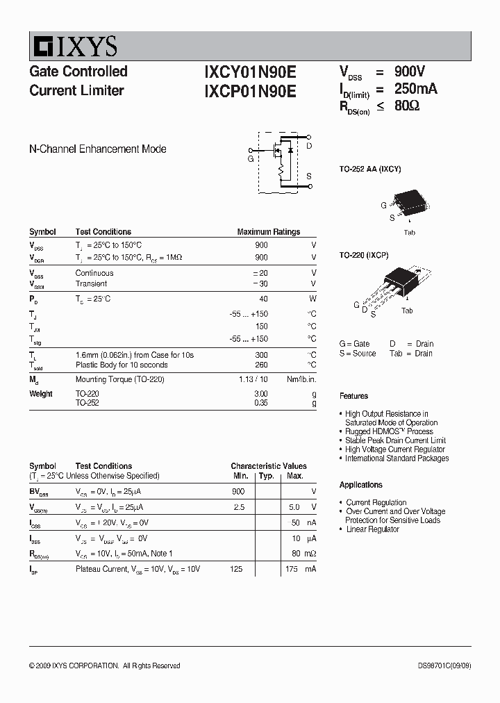 IXCY01N90E_6075008.PDF Datasheet
