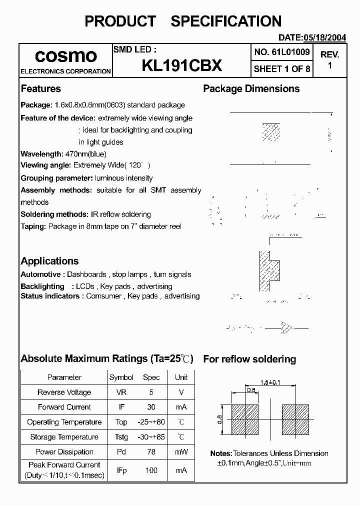 KL191CBX_6086541.PDF Datasheet