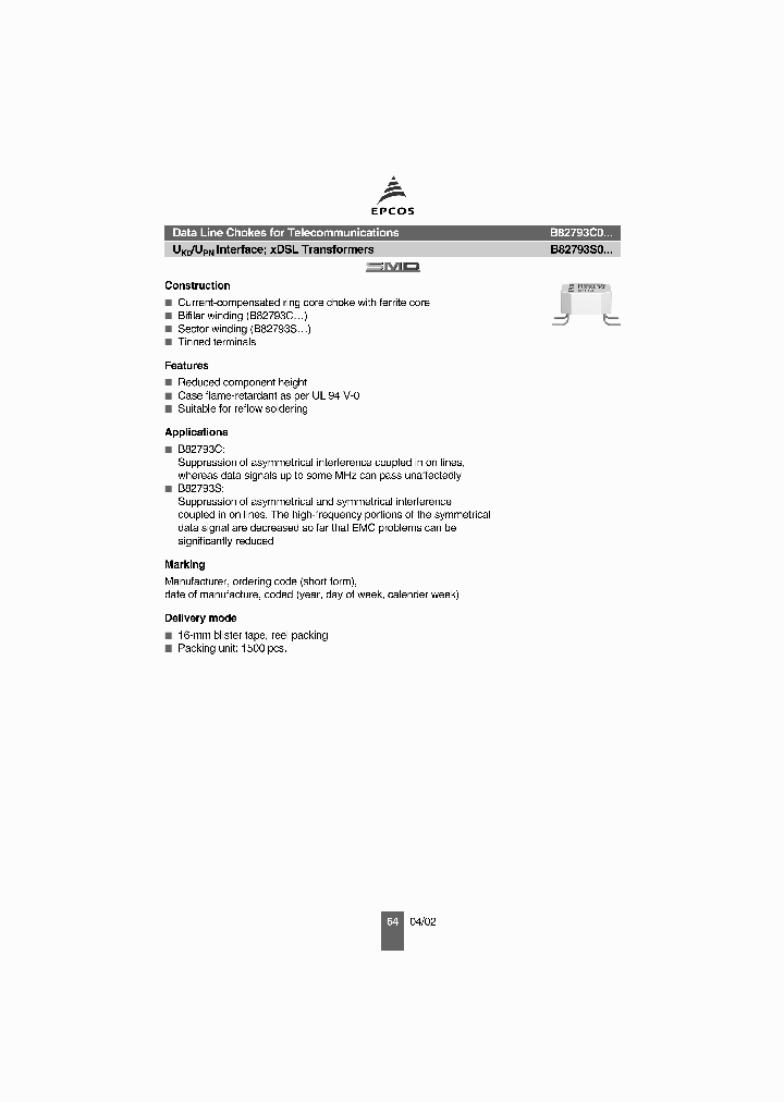 B82793C0225N265_6088728.PDF Datasheet