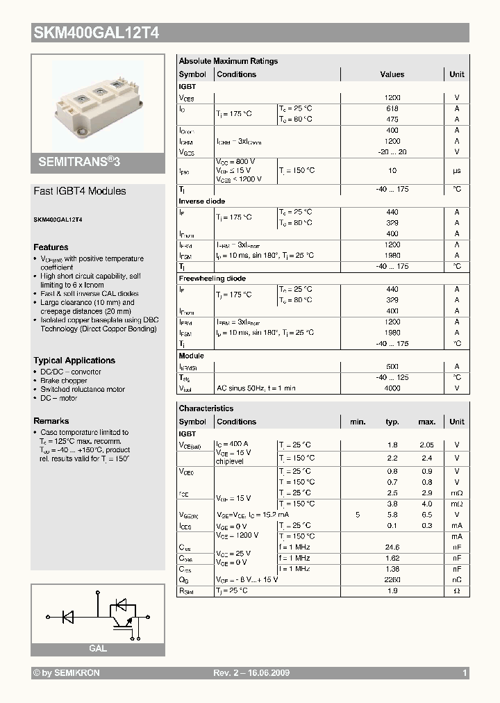 SKM400GAL12T40906_6093924.PDF Datasheet