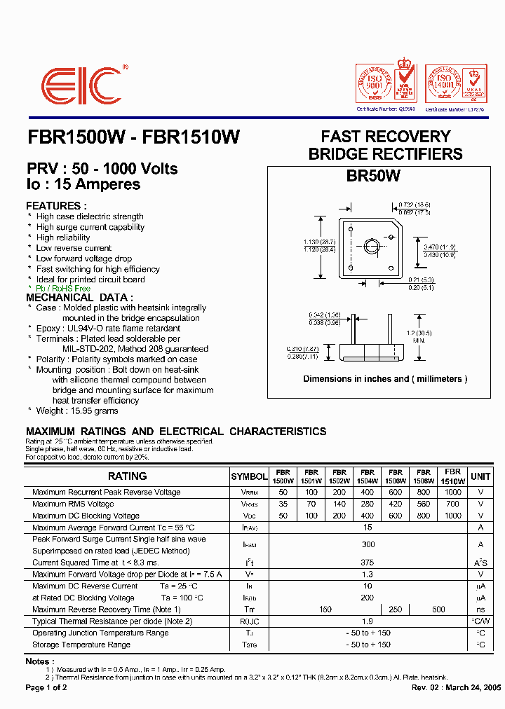 FBR1506W_6099112.PDF Datasheet
