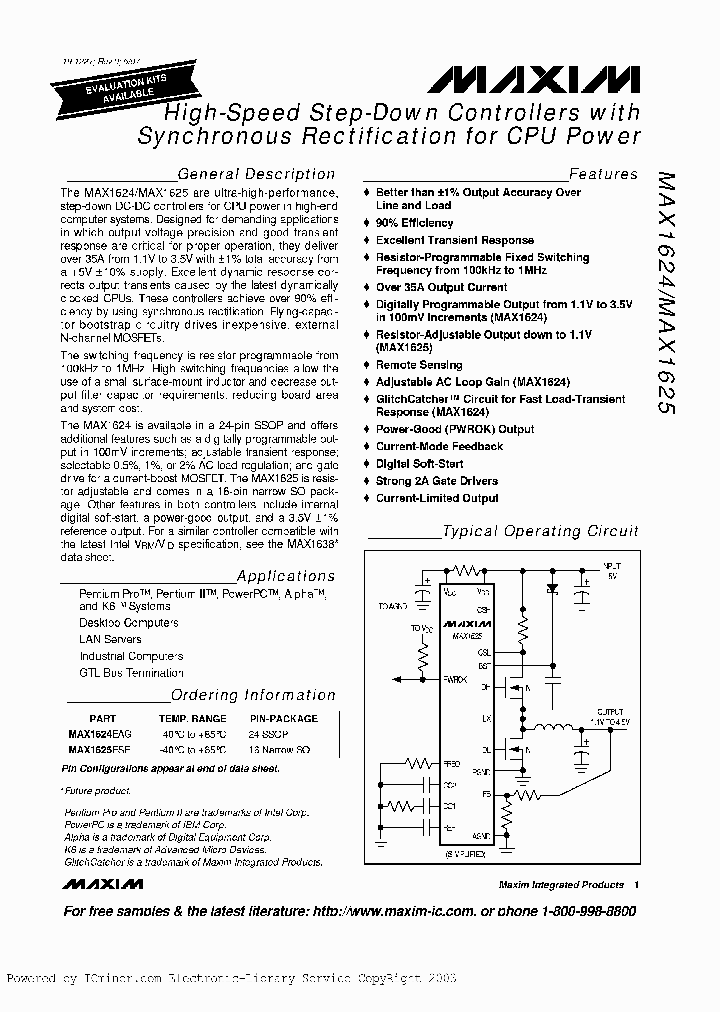 MAX16241625_6103055.PDF Datasheet