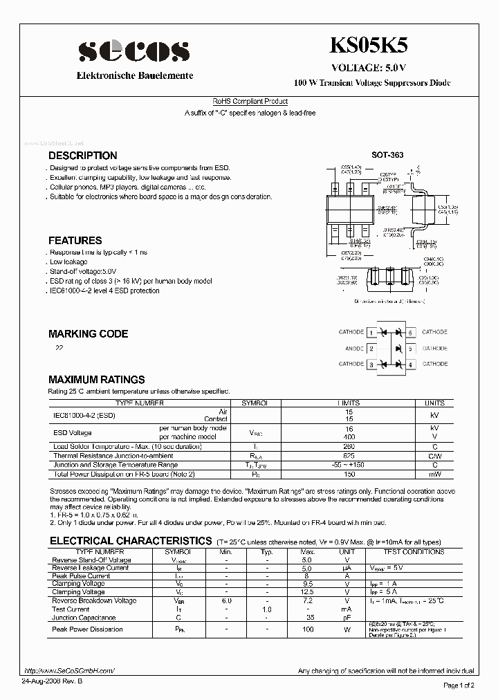 KS05K5_6104878.PDF Datasheet