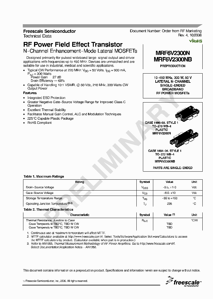 MRF6V2300N_6108454.PDF Datasheet
