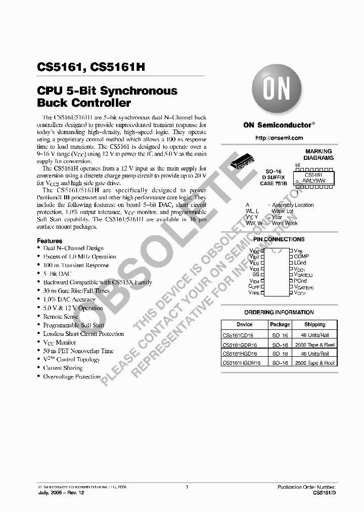 CS5161HGD16_6106441.PDF Datasheet