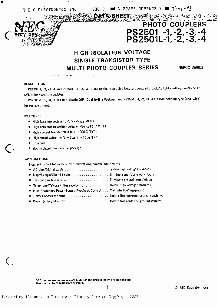 PS2501-3_6115828.PDF Datasheet