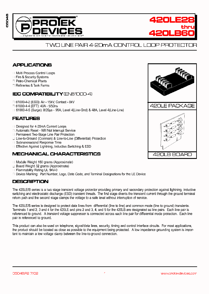 420LB60_6117754.PDF Datasheet