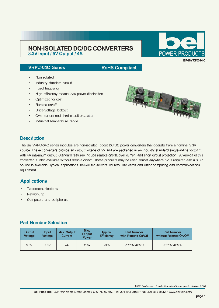 VRPC-04C500_6121282.PDF Datasheet