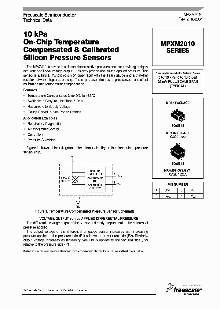 MPXM2010D_6122781.PDF Datasheet